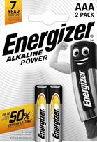 Šarminė baterija LR03 (AAA, E92) 1.5V Alkaline Power Energizer 2vnt pakuotėje