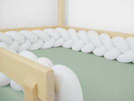 BENLEMI lovos apsauga, 300 cm., White, 8193/300-BIL