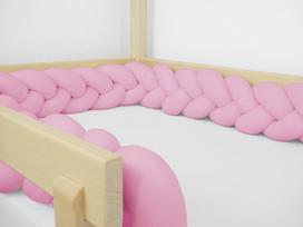 BENLEMI lovos apsauga, 300 cm., Pink, 8193/300-RUZ