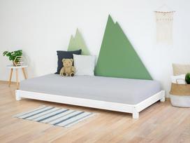 BENLEMI lova TEENY, 140x200 cm., White, 0003/140X200-BIL-BIL