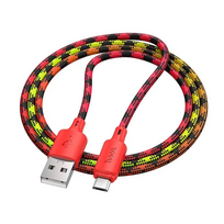 USB A to Micro USB Hoco 2.4A 1 m gradient red