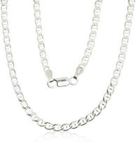 Sidabrinė grandinėlė Marina 3 mm , briaunų apdirbimas deimantu - 3 mm. - 55 - 13.8 g.
