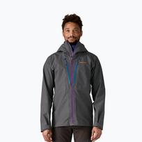 Vyriška lietaus striukė Patagonia Triolet forge grey w / p6 blue