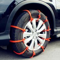 Universalios automobilių padangų priešslydimo grandinės ir nailoniniai kabeliniai raišteliai sniego ir purvo ekstremalioms situacijoms A-grade, wear-resistant, see video for quality