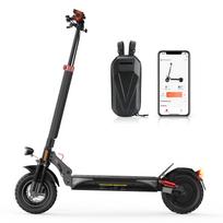 ABE-T4 10'' Elektrinis paspirtukas 20km/h Maksimalus greitis 1000W Variklis 48V12.5Ah Baterija 70km Maksimalus nuvažiuojamas atstumas su Programėlės valdymu ABE-T4——20KM/H juoda