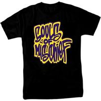 XLUMIO Souls of Mischief Black Casual Crew Neck Short Sleeve Men's T-Shirt M juoda