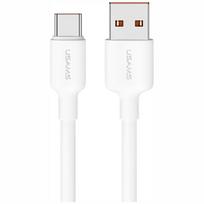 USAMS US-SJ603 U84 3A USB-C to USB-A cable, 3 meters, white