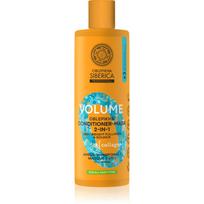 Natura Siberica Oblepikha Siberica Volume kondicionierius ir kaukė „du viename“ plaukų apimčiai didinti 400 ml
