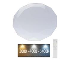 Reguliuojamas LED lubinis šviestuvas LED/60W/230V 3000K/4000K/6500K + nuotolinio valdymo pultas