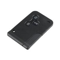 Keičiamas 3 mygtukų išmaniosios kortelės automobilio raktų dėklas, skirtas Renault Megane 2 3 Koleos Scenic Case Cover