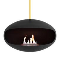 COCOON FIRES AERIS BLACK BRASS ROD biožidinys pakabinamas iš lubų