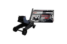 Hidraulinis domkratas su ratukais, FORCEKRAFT, FK-T830025, 3 t, 145-475 mm, metalinis korpusas