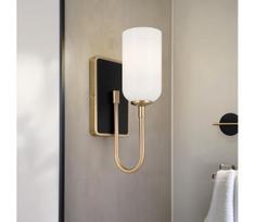 Kichler KL-SOLIA-1W-CPZB - LED vonios šviestuvas SOLIA 1xG9/3W/230V IP44 auksinis