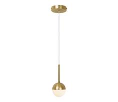 Nordlux - Pakabinamas šviestuvas CONTINA ant laido 1xG9/5W/230V, žalvarinis