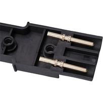 48V 2 kontaktų įkroviklio rankenos kištukas ir lizdas Yamaha G19 G22 elektriniam golfo vežimėliui black