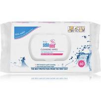 Sebamed Baby Cleansing Wipes drėgnos servetėlės kūdikiams pagamintos vandens pagrindu - 60 vnt.