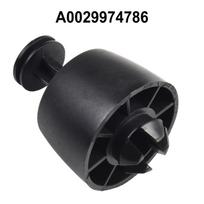 Juodo plastiko domkratų atraminės pagalvėlės dangtelis Mercedes A B KLASĖMS W168 W169 W245 Originali dalis