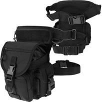 Komandinė šlaunies taktinė žurnalinė kuprinė, Dominator Urban Combat, juoda