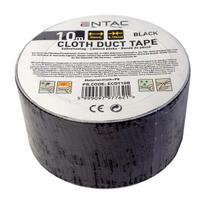 Entac Lipni audinio juosta 50mm x 10m juoda