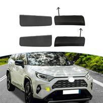 4 vnt. Priekinio buferio tempimo kablio dangtelis Toyota RAV4 LE 2019-2023 52438-0R901 black