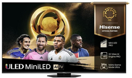 Televizorius Hisense 65U8Q 65" miniLED 4K 165Hz VidaaOS Vision IQ 2025