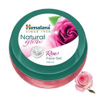 Himalaya Natūralaus spindesio rožių veido gelis 100ML Drėkinantis kremas švytinčiai, sveikai odai Nelipnus, gaivinantis kasdienis odos priežiūros produktas