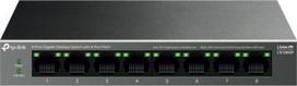 8-port Gigabit desktop switch with 8-port PoE+, 8×10/100/1000Mbps, Fanless, Desktop LS108GP | 4895252505986