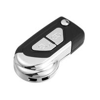 2 mygtukų įėjimo nuotolinio rakto korpuso dangtelis su geležte Citroen DS3 09-20 DS4 11-18