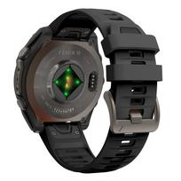 Silikoninis laikrodžio dirželis Garmin Instinct 3 50 45mm /Descent G2/Fenix 8 E 7X/Tactix 8 7 Pro/Enduro 3 QuickFit 22mm 26mm apyrankė 1PCS QuickFit 22mm