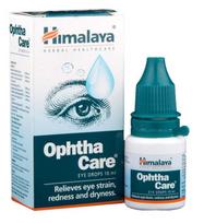 Himalaya Ophthacare akių lašai 10 ml | Ramina pavargusias akis | Švelni komforto formulė sausumui ir gaivinančiai akių priežiūrai | 1 pakuotė