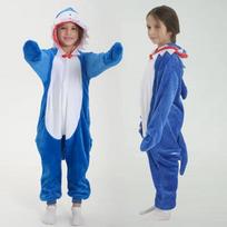 Kigurumi Rykliai Vilkas Onesie Vaikai Vienaragis Tigrai Koalas Pižamos Vaikams Gyvūnai Animaciniai Sleepers Kostiumai Cosplay Merginos Licorne Jumspuit 8T