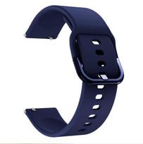 Dirželis Amazfit Active 2 išmaniam laikrodžiui, pakaitinis dirželis, minkštas silikoninis apyrankės riešinis dirželis Amazfit Active vidurnakčio mėlyna spalva