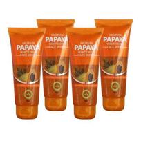 Morvin Papaya Whitening Face Wash 70gm-Pack Of 4.