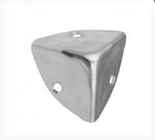 NS 36 Dekoratyvinis kampas 36x36x36x1,0 mm (sidabrinė)