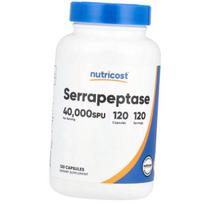 Serrapeptazė, Serrapeptase 40000, Nutricost 120 kaps. (72647021) 120caps