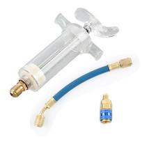 Sampler Injector 30Ml 1 Oz With Low Side Quick Coupler Adapter Accessory New