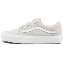 Vans Old Skool V VLT LX Eco Suede - Tikrai baltos Unisex sportbačiai Kreminiai VN0A7Q4VA4D 43