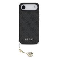 Guess 4G Charm dėklas skirtas Apple iPhone 17 Air Tone on Tone pilkos spalvos