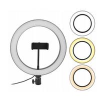 Žiedo formos Led šviestuvas su pultu 30W, be stovo