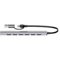 Unitek HUB USB-A/C 7IN1USB-A PORTS 5GBPS H1209AGY01