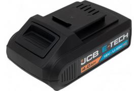 Akumuliatorius JCB JCB-40LI-C-E 18V 4.0Ah Li-Ion greitas įkrovimas LED įkrovimo indikatorius