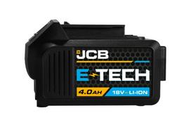 Akumuliatorius JCB JCB-40LI-E 18V 4.0Ah Li-Ion, ilgas veikimo laikas iki 100 minučių, greitas įkrovimas, LED indikatorius