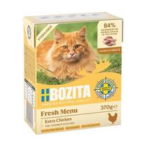 BOZITA Fresh Menu sterilizuotų kačių ėdalas su vištiena, 370 g