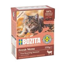 BOZITA Fresh Menu sterilizuotos elnienos šlapias kačių ėdalas, 370 g