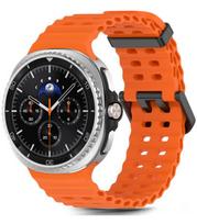 Oranžinė apyrankė Samsung Galaxy Watch 8 / Classic (40 / 44 / 46 mm) laikrodžiui "Tech-Protect Iconband Pro"