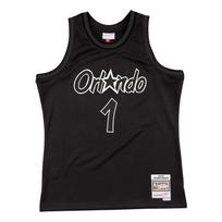 Mitchell & Ness NBA White Logo Swingman Orlando Magic 1994-95 Penny Hardaway - Dydis S (SMJYLF19014-OMABLCK94AHA Marškinėliai)