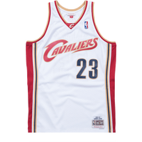 Mitchell & Ness NBA Swingman Jersey Cleveland Cavaliers 2003-04 LeBron James - Dydis S (SMJYCP19209-CCAWHIT03LJA Marškinėliai)