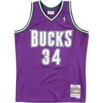 Mitchell & Ness NBA Swingman Jersey Milwaukee Bucks Road 2000-01 Ray Allen - Dydis M (SMJYAC18014-MBUPURP00RAL Marškinėliai)