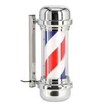 Barberio stulpas (Barber Pole) LED – 60 cm, sidabrinis