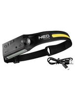 NEO LED Žibintuvėlis-Diržas 99-097 (2in1, XPE/COB, 1200mAh)